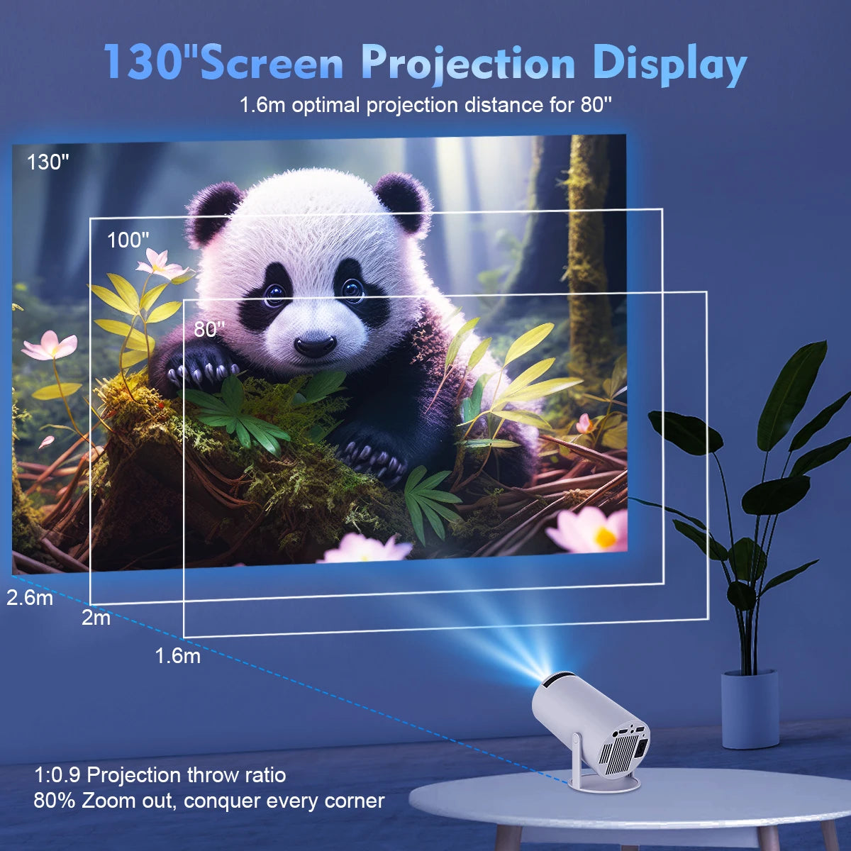 4K Wifi6 Projector